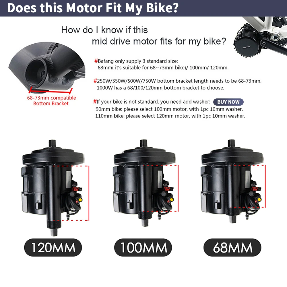 ชุดแปลงจักรยานไฟฟ้า Bafang BBS - Mid Drive Conversion Kit 1000W บทวิจารณ์และราคา