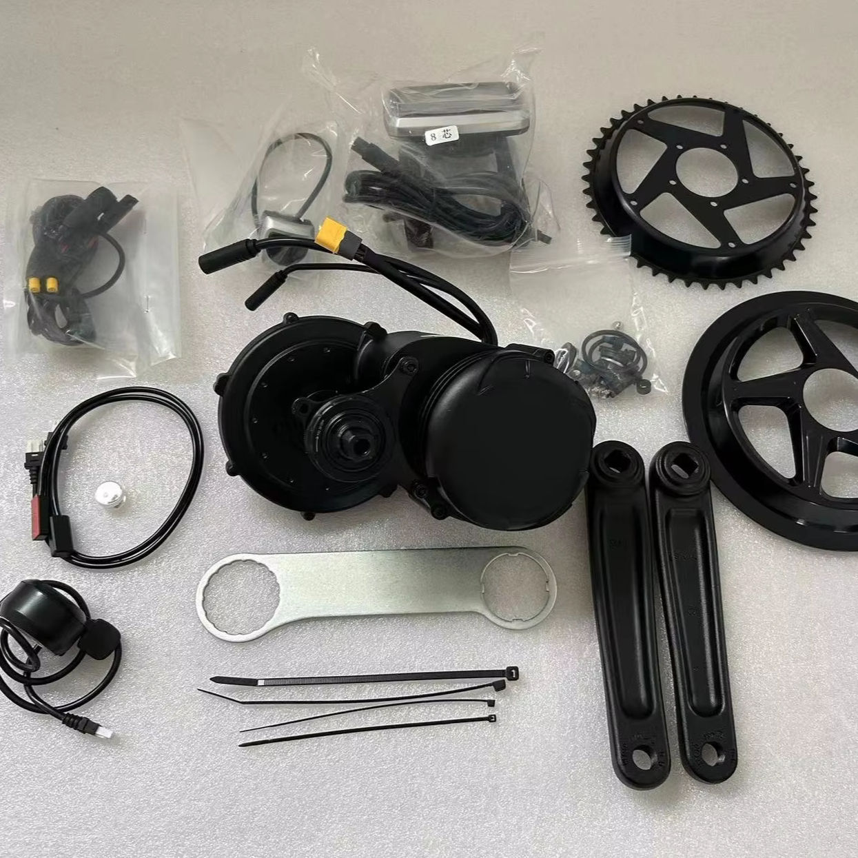 ชุดมอเตอร์กลาง TSDZ8 รุ่นใหม่  - Torque Sensor Mid Drive Motor Kit บทวิจารณ์และราคา